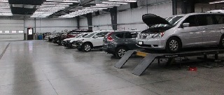 image Of Davidson's Collision Shop Floor